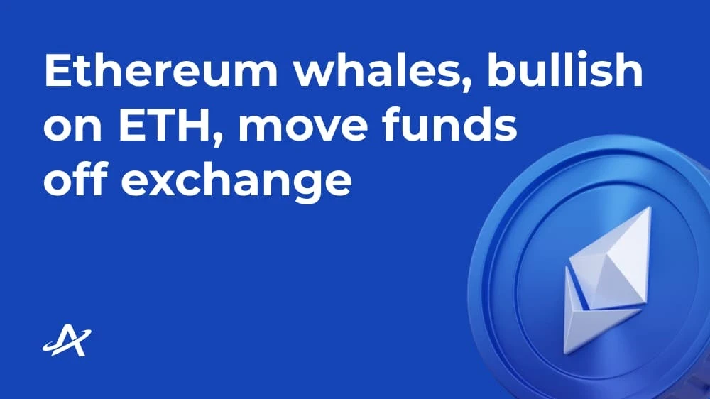 Киты Ethereum, уверенные в цене ETH, переводят средства с бирж