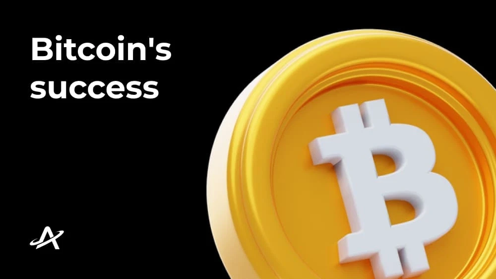 Успех Bitcoin