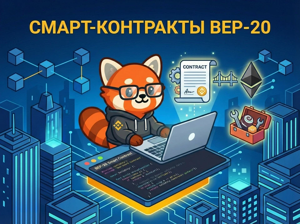 Схема работы токена BEP-20